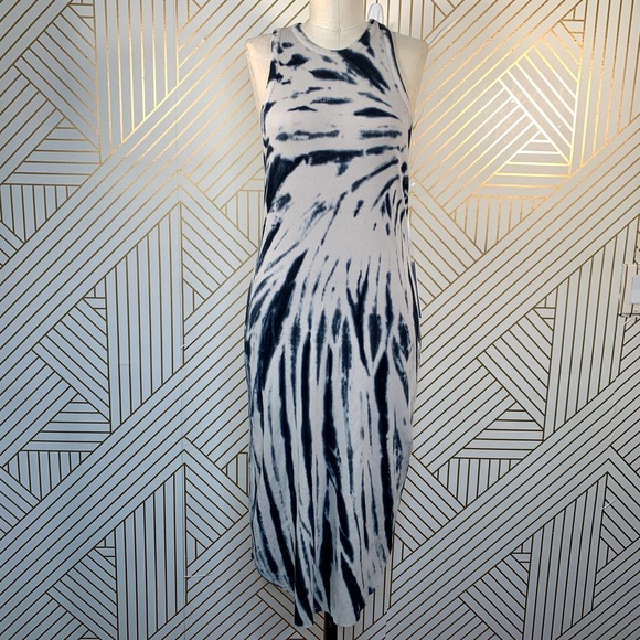 Young Fabulous & Broke Dresses & Skirts - Young Fabulous & Broke Robbie Blue Tie Dye Dress
